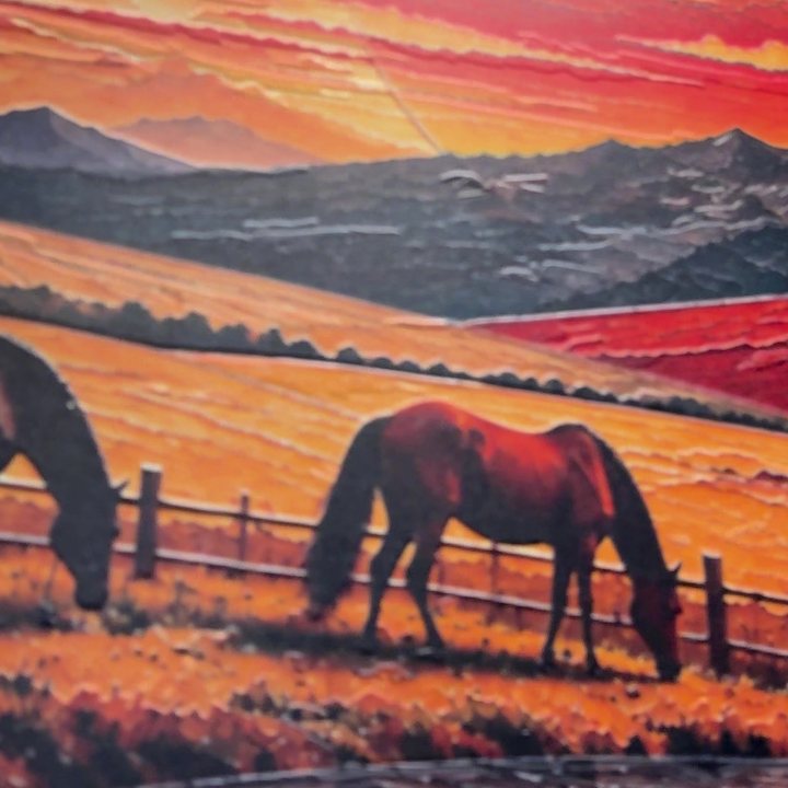 Detalle del relieve: Caballos