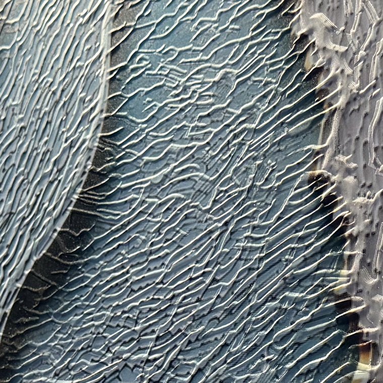 Detalle del relieve: Capas
