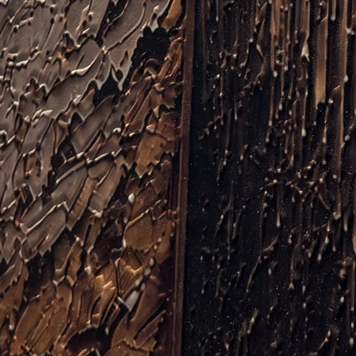 Detalle del relieve: Dorado