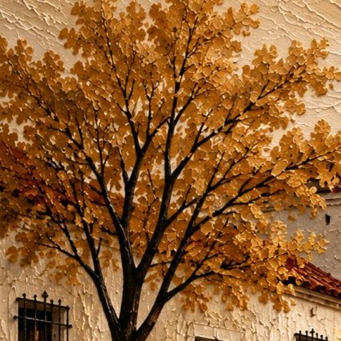 Detalle del relieve: Casas